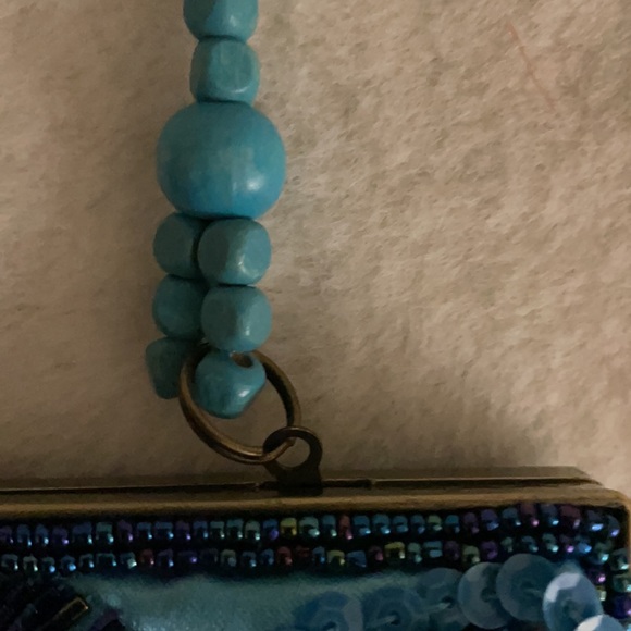 iN’s Vintage Style Woman’s Beaded Mini Bag - Picture 6 of 13